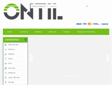 Tablet Screenshot of ontil.com.uy